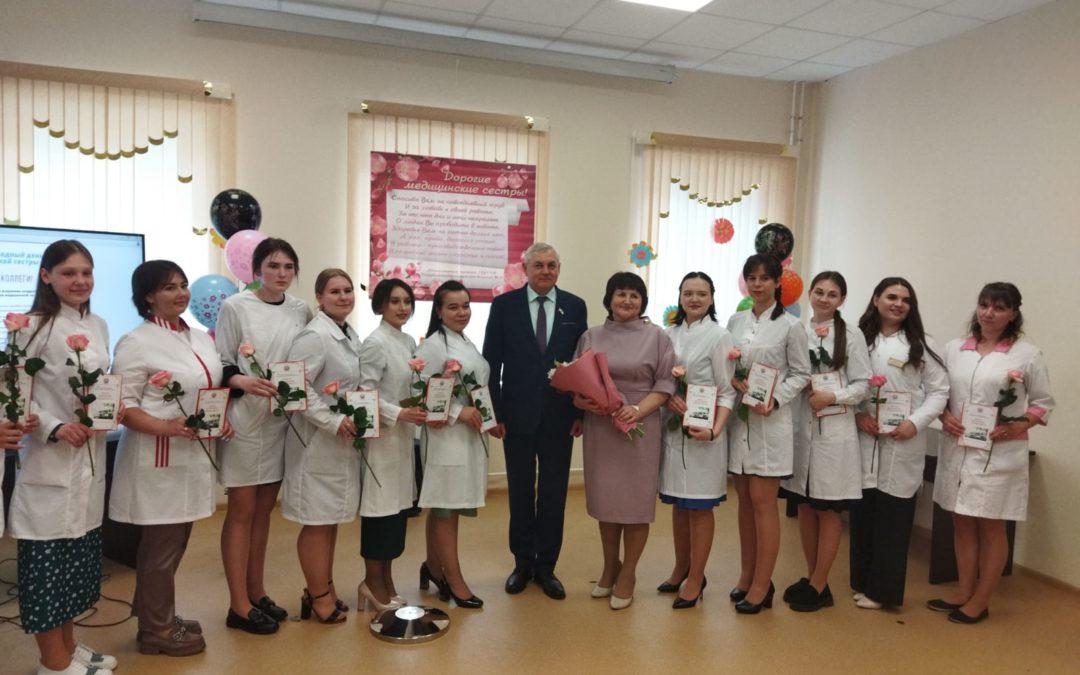 12 мая в ГБУЗ Республики Мордовия «Республиканская клиническая больница №5» состоялось торжественное мероприятие, посвященное международному Дню медицинской сестры